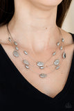 Paparazzi Necklace - Top ZEN - Silver