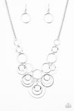 Paparazzi Necklace - Break The Cycle - Silver