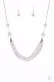 Paparazzi Necklace - One-WOMAN Show - Silver