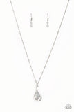 Paparazzi Necklace - Tell Me A Love Story - White