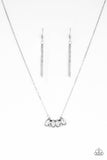 Paparazzi Necklace - Deco Decadence - White