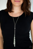 Paparazzi Necklace - Timeless Tassels - White