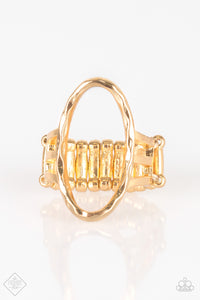 Paparazzi Ring - Center Chic - Gold