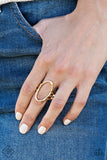 Paparazzi Ring - Center Chic - Gold