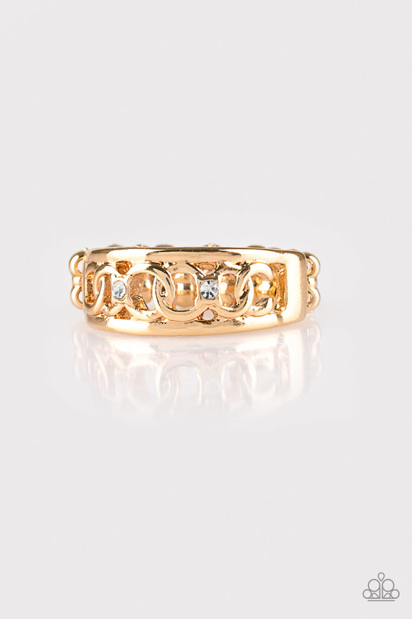 Paparazzi Ring - Street Cred - Gold