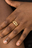 Paparazzi Ring - Street Cred - Gold