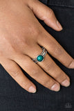 Paparazzi Ring - TREK and Field - Green