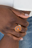 Paparazzi Ring - Poppy Pop-tastic - Orange