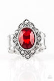 Paparazzi Ring - Power Behold The Throne - Red
