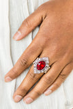 Paparazzi Ring - Power Behold The Throne - Red