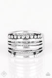 Paparazzi Ring - The STEEL of Night - Silver