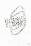Paparazzi Ring - Chasing Starlight - White