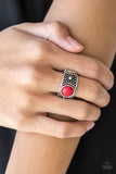 Paparazzi Ring - Summer Oasis - Red
