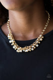 Paparazzi Necklace - Trust Fund Baby - Gold