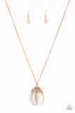 Paparazzi Necklace - Nightcap and Gown - Gold
