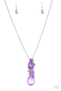 Paparazzi Necklace - Summer Solo - Purple