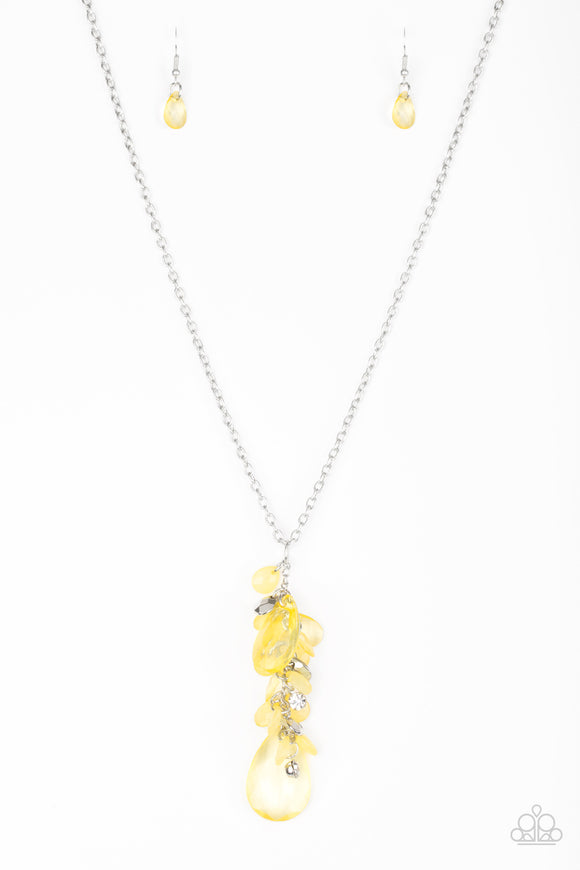 Paparazzi Necklace - Summer Solo - Yellow