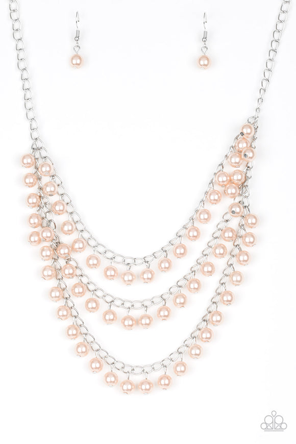 Paparazzi Necklace - Chicly Classic - Brown