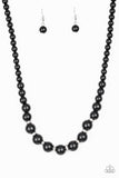 Paparazzi Necklace - Showtime Shimmer - Black