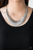 Paparazzi Necklace - Feast Or Famine - Silver