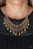 Paparazzi Necklace - Don't Forget To BOSS! - Gold