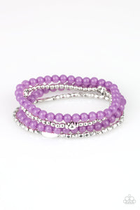 Paparazzi Bracelet - Blooming Buttercups - Purple