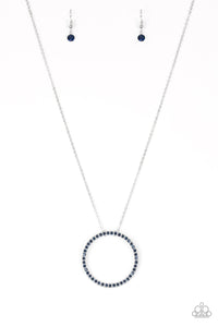 Paparazzi Necklace - Center Of Attention - Blue