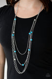 Paparazzi Necklace - Glamour Grotto - Blue
