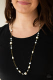 Paparazzi Necklace - Magnificently Milan - Brass