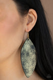 Paparazzi Earring - Serenely Smattered - Gold