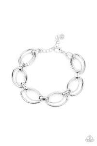 Paparazzi Bracelet - Simplistic Shimmer - Silver