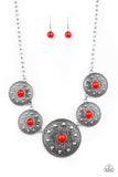 Paparazzi Necklace - Hey, SOL Sister - Red