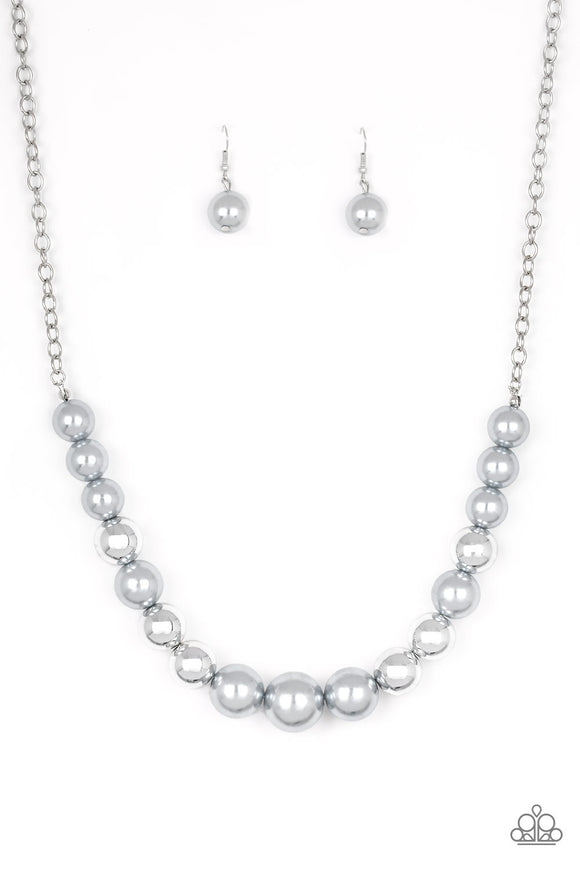 Paparazzi Necklace - Take Note - Silver