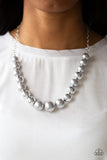 Paparazzi Necklace - Take Note - Silver