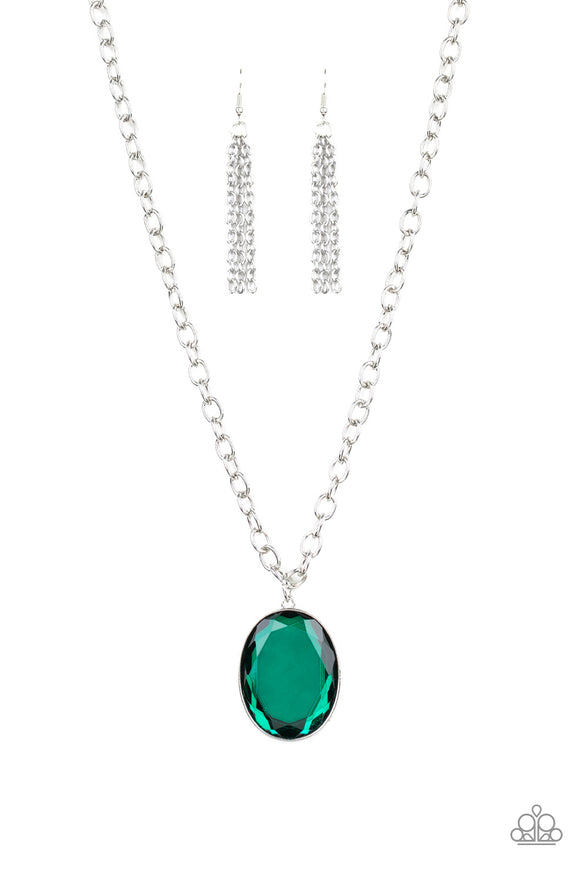 Brazilian Brilliance - Green Necklace - Paparazzi Accessories – Bedazzle Me  Pretty Mobile Fashion Boutique