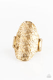 Paparazzi Ring - Record-Breaking Ripple - Gold