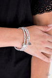 Paparazzi Bracelet - Really Romantic - Silver