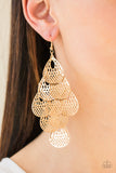 Paparazzi Earring - Lure Them In - Gold