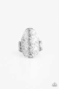 Paparazzi Ring - Record-Breaking Ripple - Silver