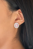 Paparazzi Earring - Hey There, Gorgeous - Pink Post