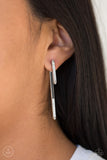 Paparazzi Earring - Very Important VIXEN - White