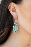 Paparazzi Earring - Port Royal Princess - Blue