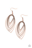 Paparazzi Earring - Walkabout Ware - Copper