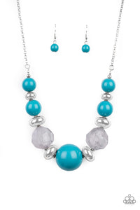 Paparazzi Necklace - Daytime Drama - Blue