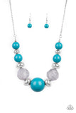 Paparazzi Necklace - Daytime Drama - Blue