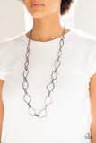 Paparazzi Necklace - Attitude Adjustment - Black