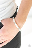 Paparazzi Bracelet - Poised For Perfection - White