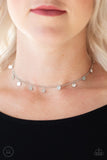 Paparazzi Necklace - CHIME A Little Brighter - Silver Choker