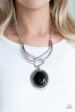 Paparazzi Necklace - Divide and RULER - Black