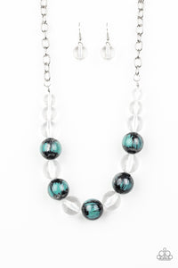 Paparazzi Necklace - Torrid Tide - Blue